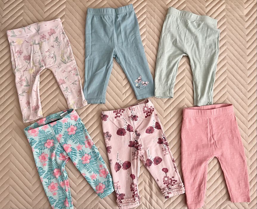 Дрехи за момиче 62-68 3-6 месеца