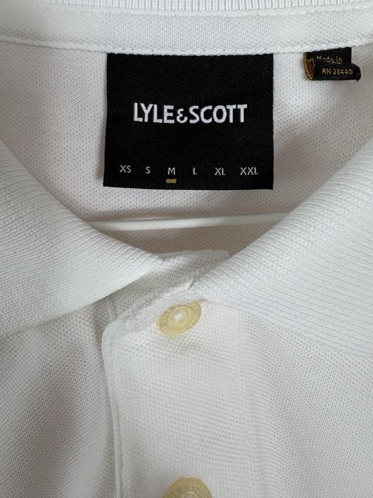 Lyle & Scott поло с дълъг ръкав