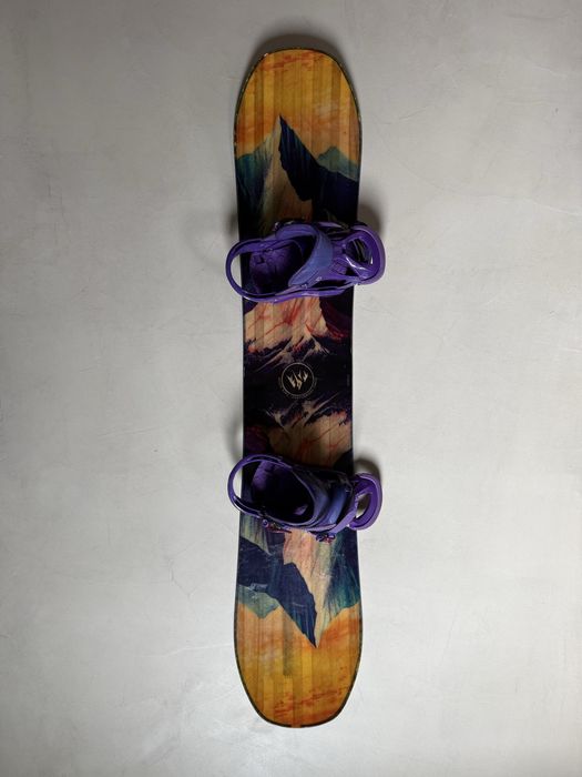 Jones Twin Sister сноуборд дъска 143 с Burton автомати