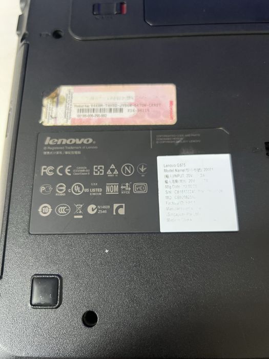Lenovo g575 на запчасти