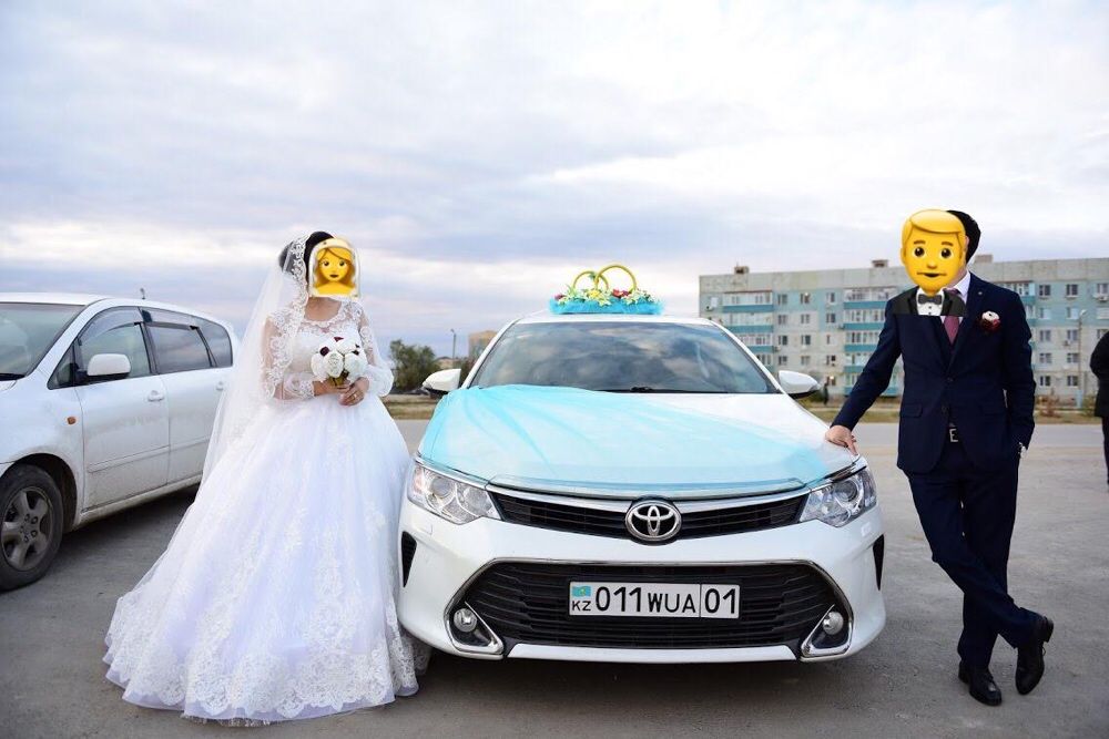 Шикарное свадебное платье