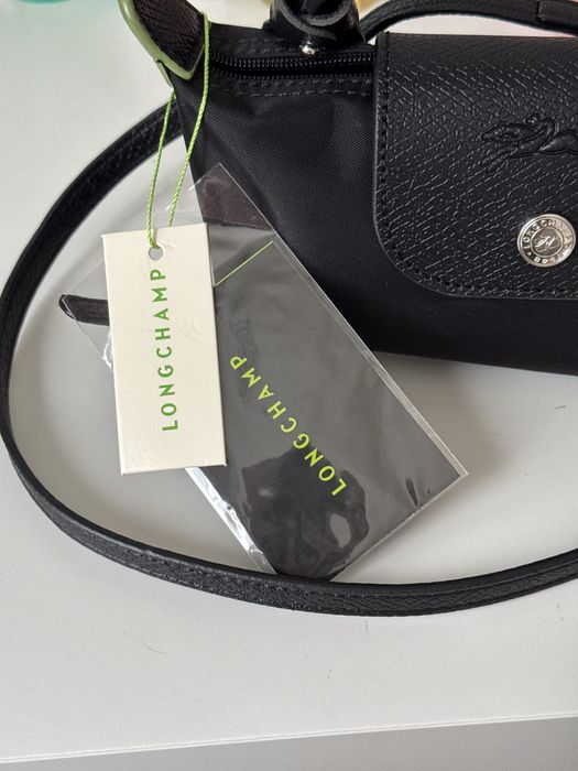 Longchamp mini Lepliage черна