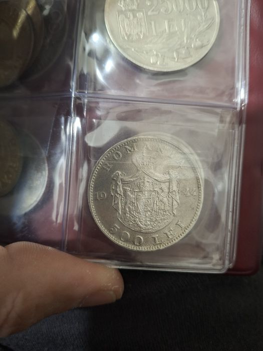 Moneda argint 500 lei 1944