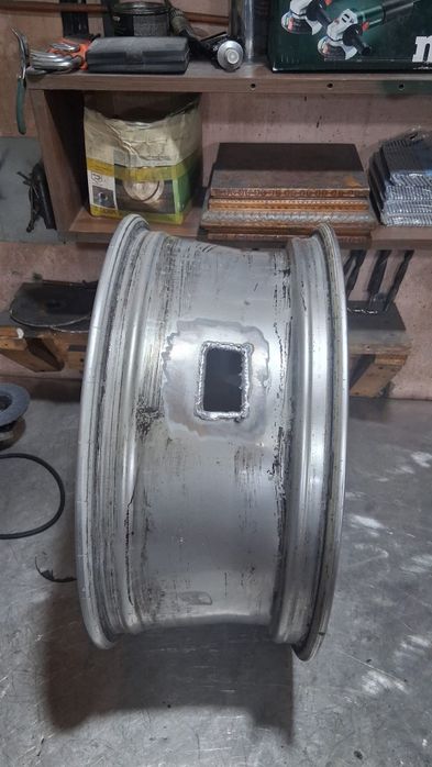Sudură jante de aliaj.