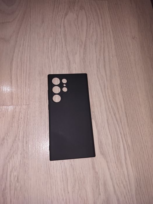 Husa din silicon pentru Samsung Galaxy S24 Ultra,Negru