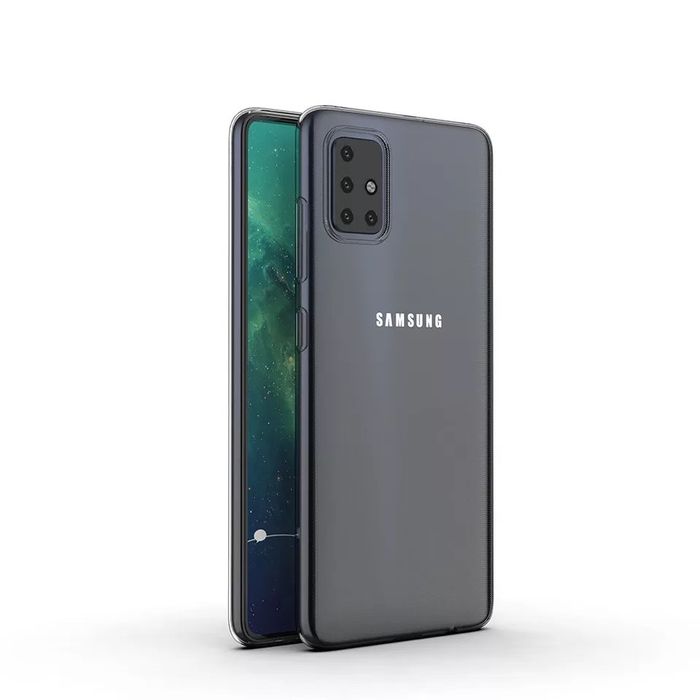 Samsung A31/A32/A33/A34/A35/A36/A37 Husa Silicon Neagra Mata /Clara