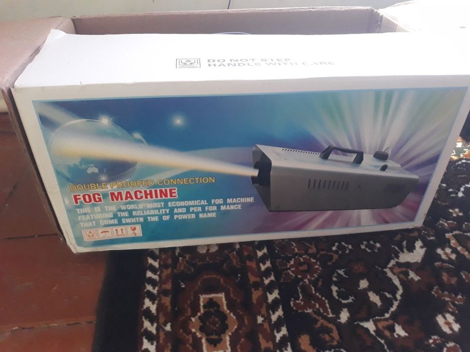 Dizayin uchun tutun qiladigan va sharikcha qiladigan aparat
