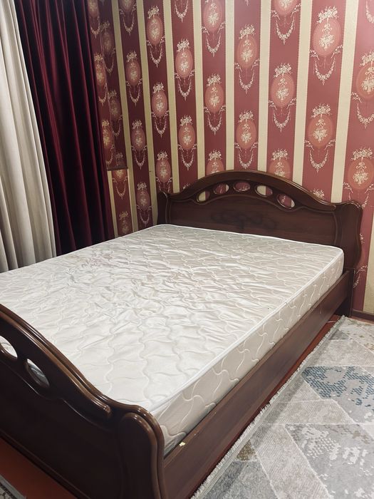 Кровать с матрасом размер 2,0/1,60