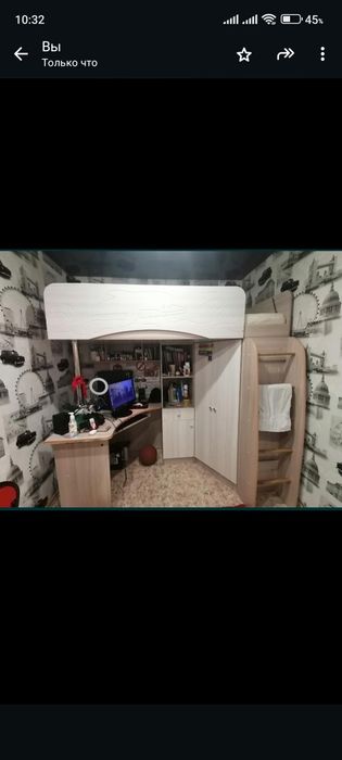 Кровать чердак даром