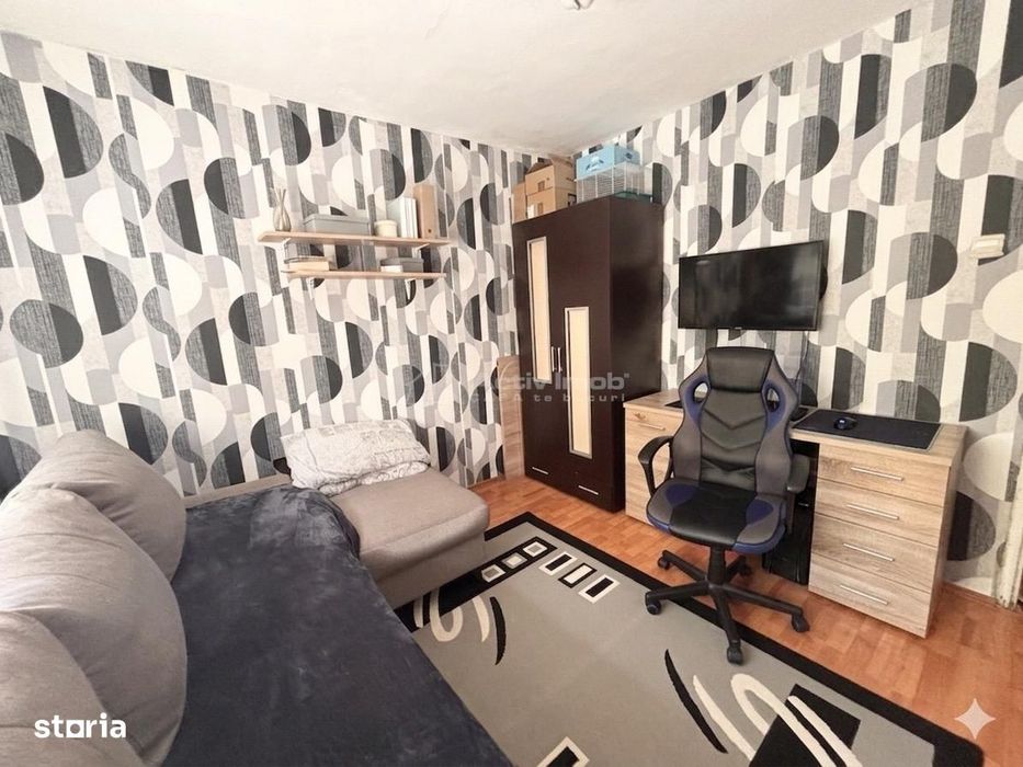 Apartament 3 camere tip PB bloc reabilitat