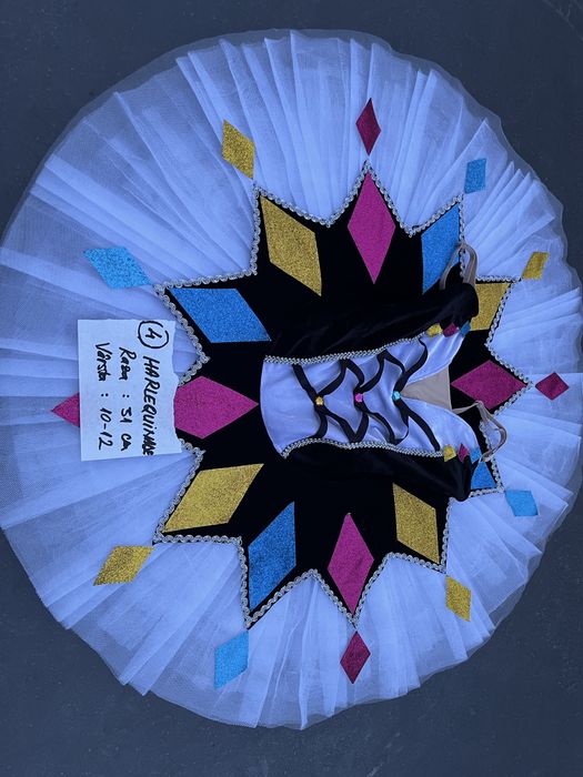 Vand rochite balet tutu 7-12 ani