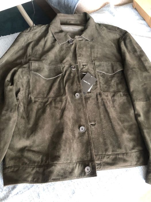 куртка замшевая Massimo Dutti