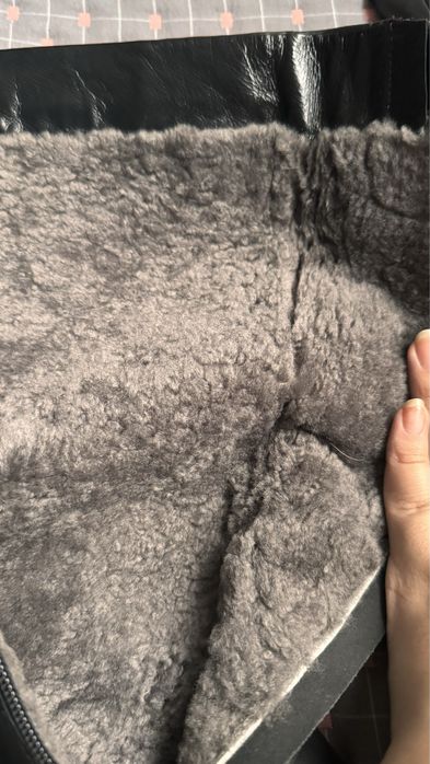 Зимние сапоги кожа