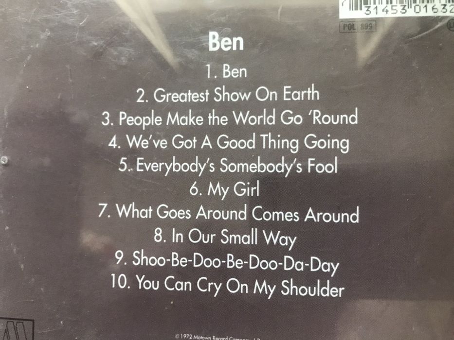 Michael Jackson album BEN