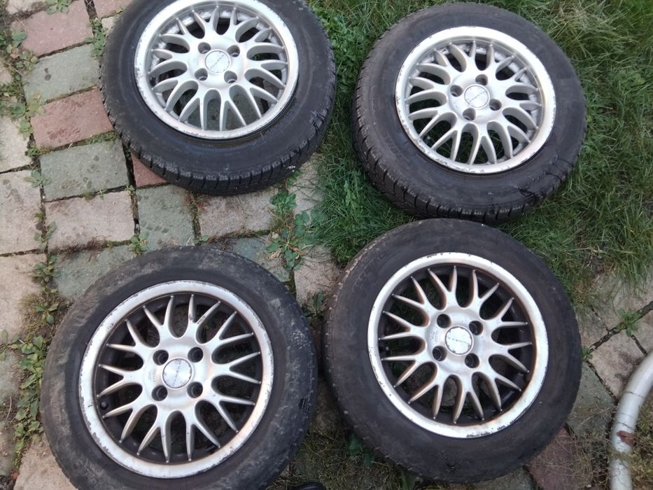 Jante aliaj Suzuki Swift, cu anvelope iarna 165/70/r14 900 ron