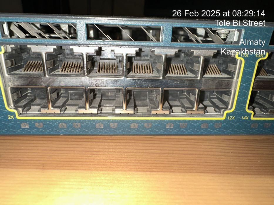 Коммутатор Cisco WS-C3560X-24T-E