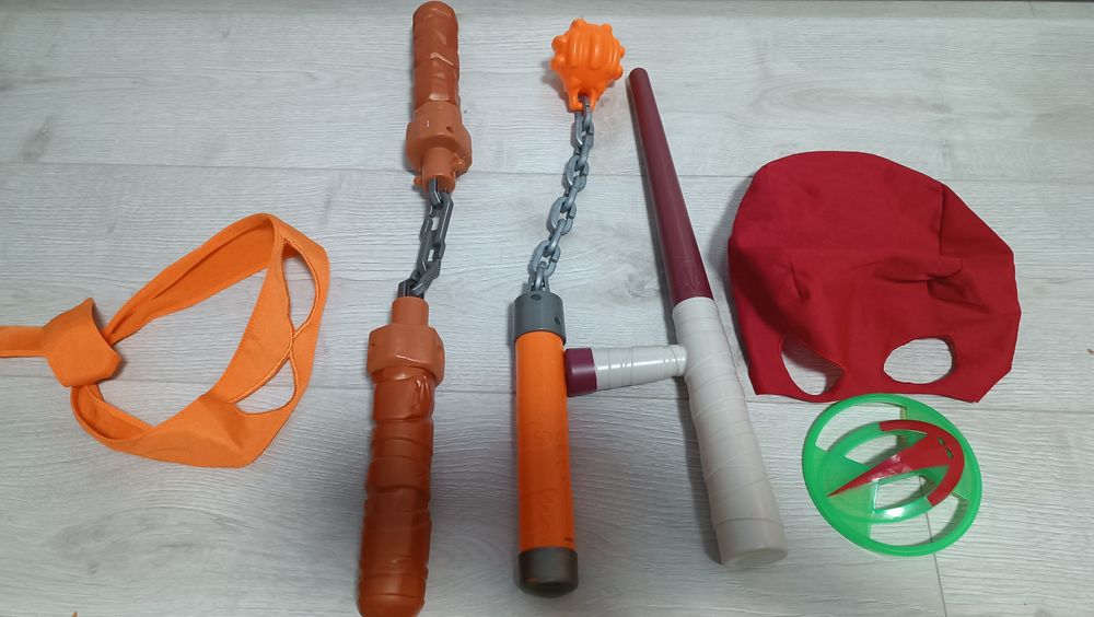 Оръжиятя на костенурките нинджа.