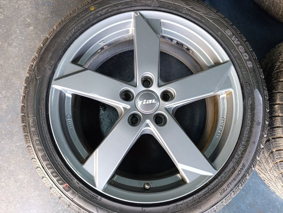 Jante aliaj KIA Optima 18'' 5x114,3x67,1 anvelope iarna dot 2024 noi