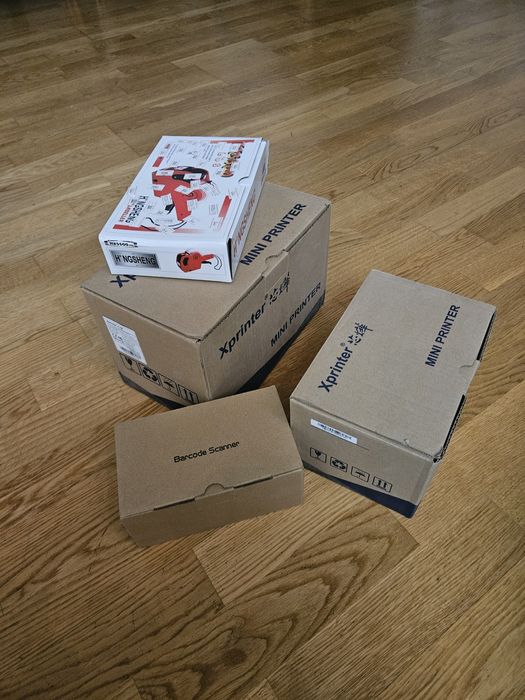 Принтер этикеток сканер штрихкодов принтер чеков