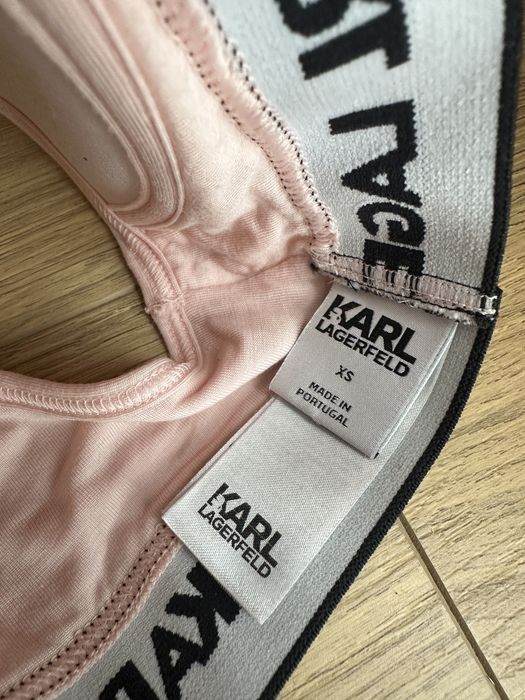 ОРИГИНАЛНИ! Сутиен / бюстие на Karl Lagerfeld 3 броя размер XS / S