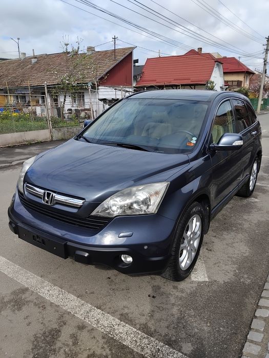 Honda CR-V 2.0 benzina automata interior piele crem