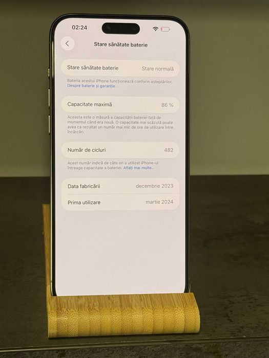 Iphone 15 Pro Max/E-sim/256Gb/86% baterie