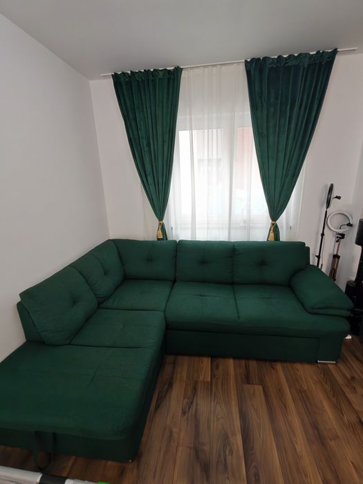 Coltar verde extensibil 245x185