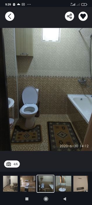 Сдается 1 - ком.квартира в Мирзо-Улукбекском р-не 3 остановке до метро