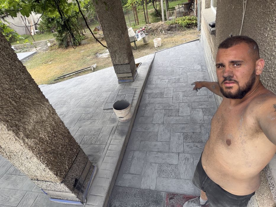 USA BETON USA щампован бетон