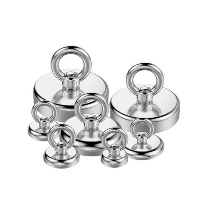 Неодимови магнити с халка, КЛАС N52 | Magnet fishing