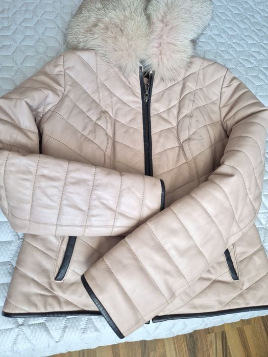 Дамско кожено яке