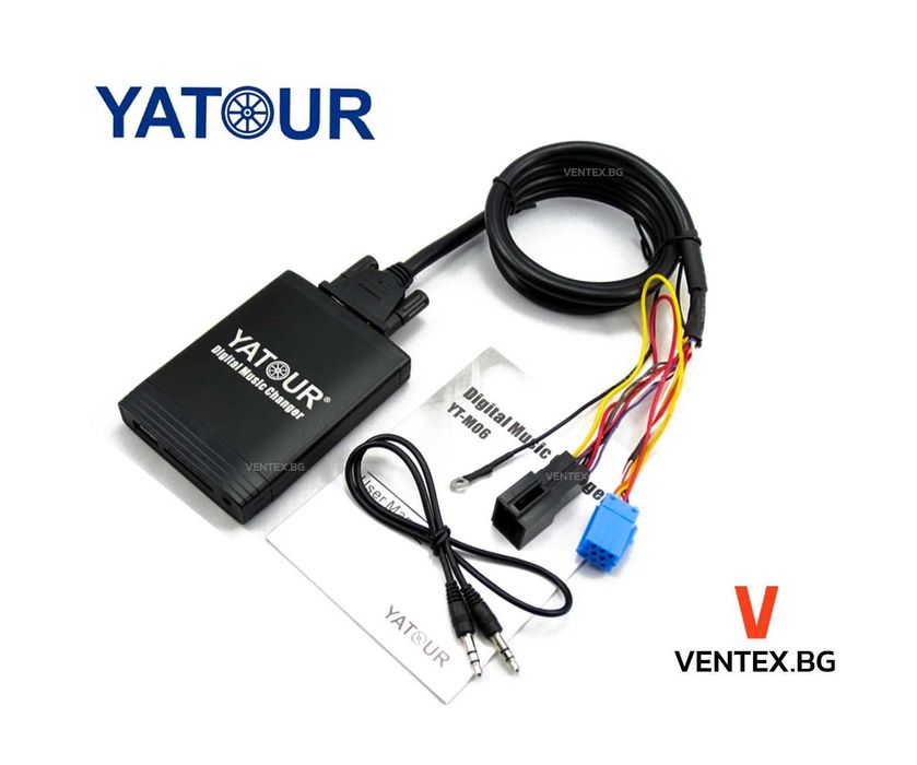 YATOUR дигитален чейнджър за Volkswagen, Audi, Skoda, Seat - M06 8pin