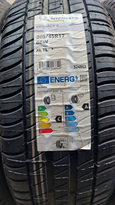 Нови гуми 205 45 17 Michelin Primacy 3 4 броя