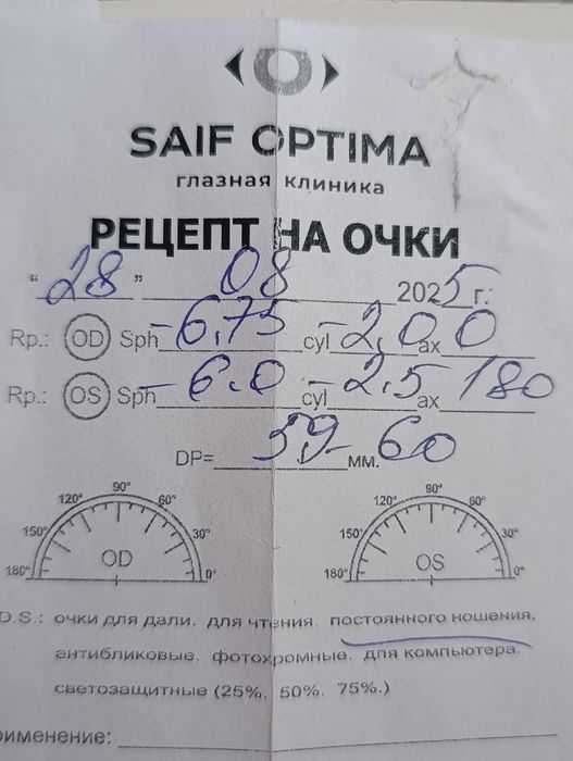 Оригинальная оправа rayban