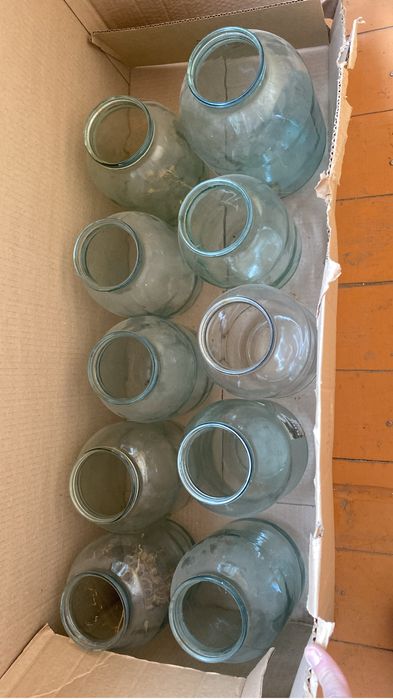 Отдам стеклянные банки