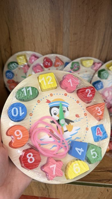 Montessori soat • Bolalar uchun rivojlantiruvchi o’yinchoq