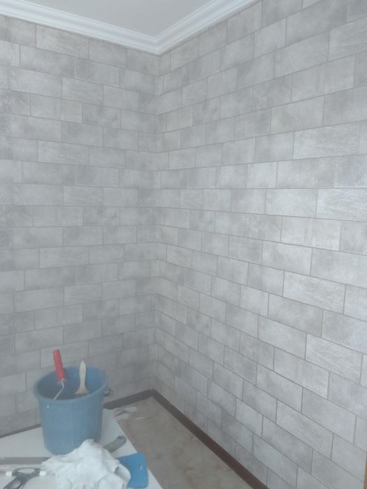 Поклейка обоев любой сожности