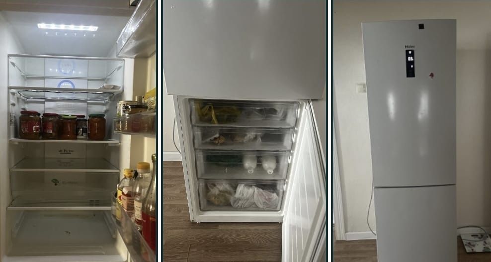 Продам рабочий холодильник Хайер 60000т