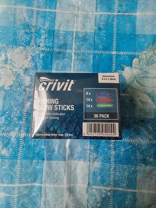 Светещи ампули за нощен риболов