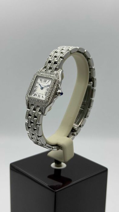 Cartier WSPN0006, small, oțel, 2023 și 2024, 6500€.