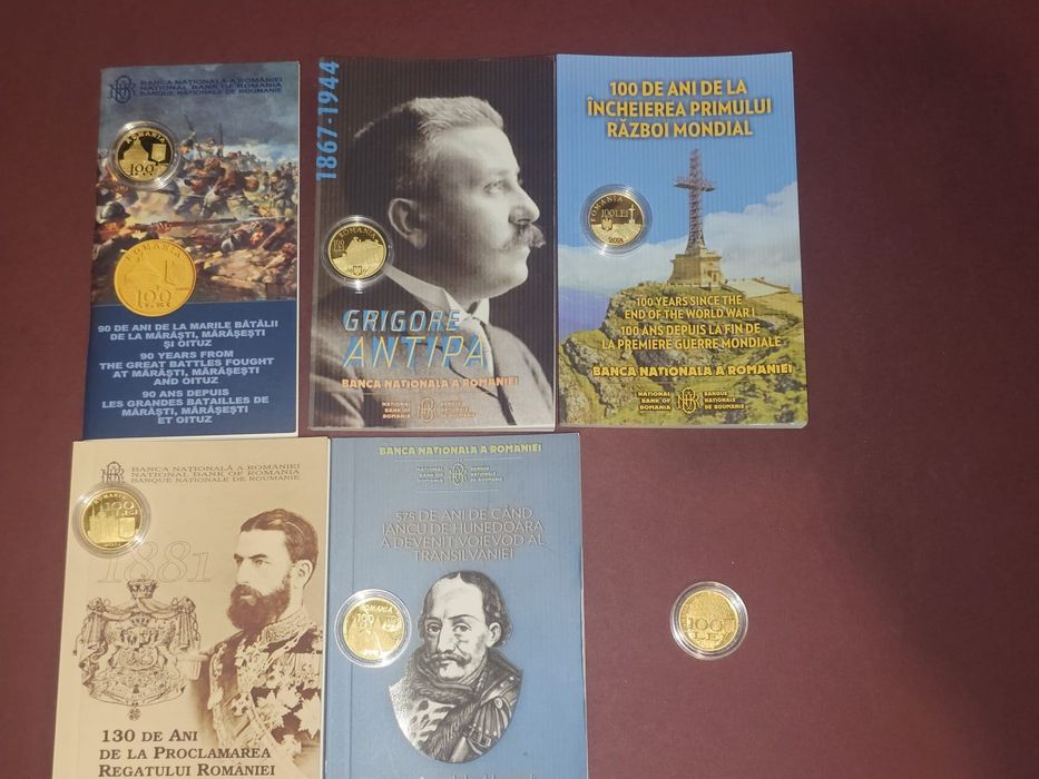 Monede comemorative BNR aur 6.45 grame