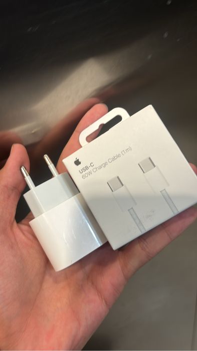 Оригинал Быстрая зарядка на Айфон Адаптер 20w на iPhone Головка Вилка
