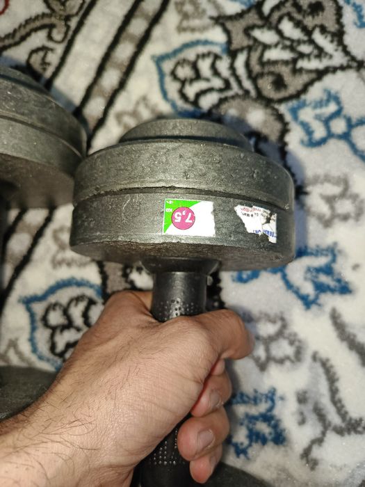 Gantel sotiladi gym fitnes sport shtanga