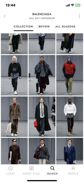 balenciaga kering hoodie - winter 2017