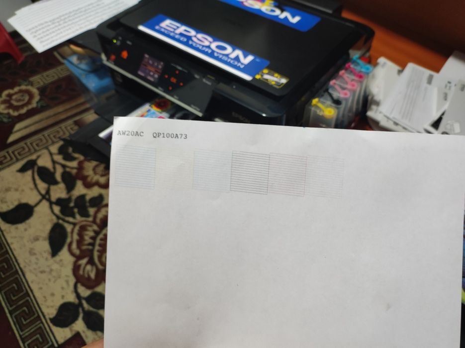 Epson 730 Wi_Fi li 6 rangli Duplex yani list orqa oldga bir vaqda 100%