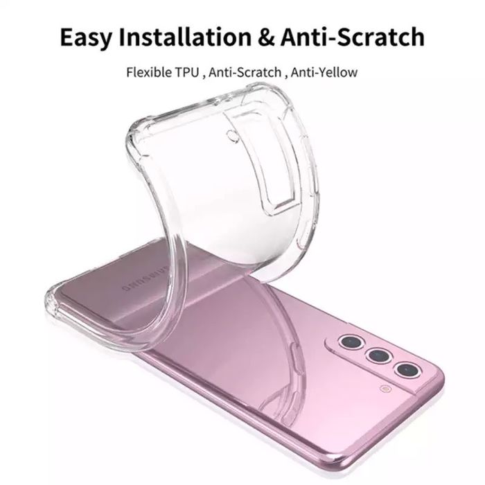 Husa AirBag Case Samsung S25/S24/S23/S22/S21 Plus Ultra Cristal Clear