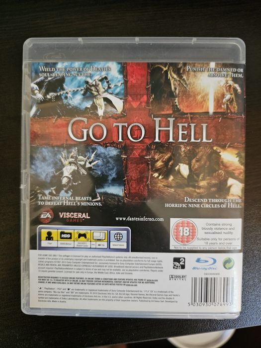 Dantes inferno играта е за ps3