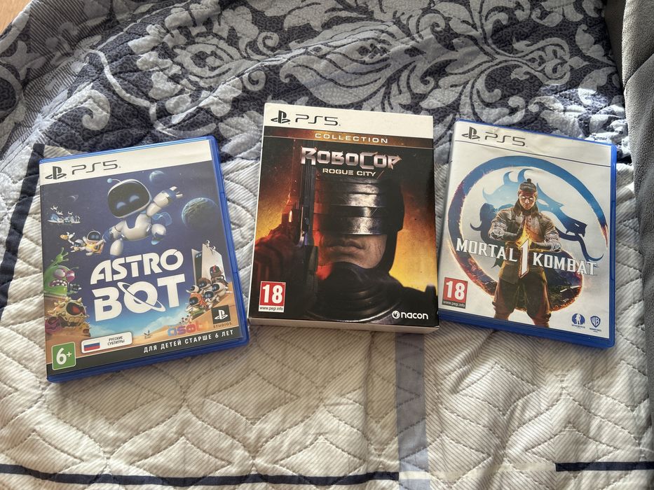 Игры на PS5 диски