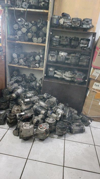 Привозные и новые стартера генераторы