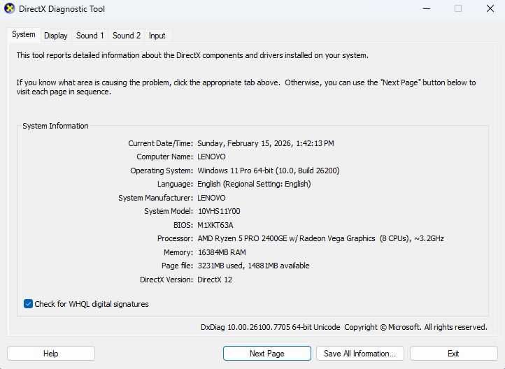 Lenovo Thinkcentre M715Q AMD Ryzen 5 Pro 2400GE